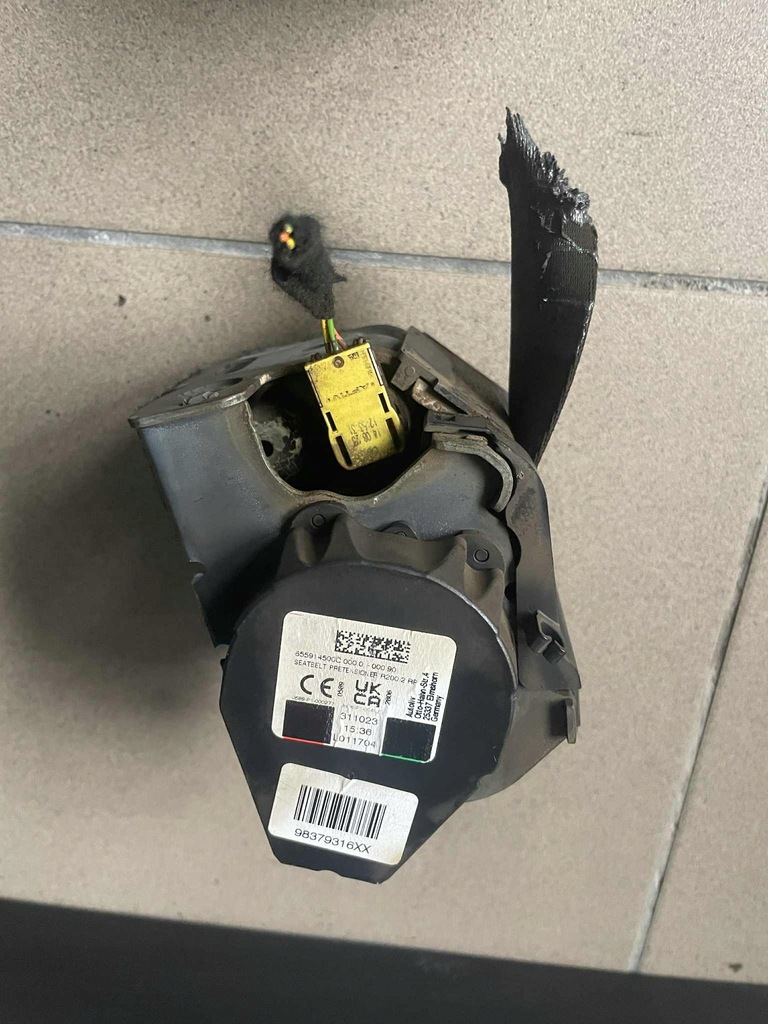 фото №5, Peugeot 408 gt p54 pas ремни безопасности 98310329 98379316 98387293 2023r