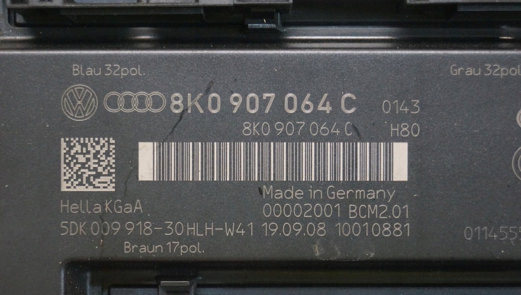 фото №6, Модуль комфорта audi a4 b8 8k0907064c