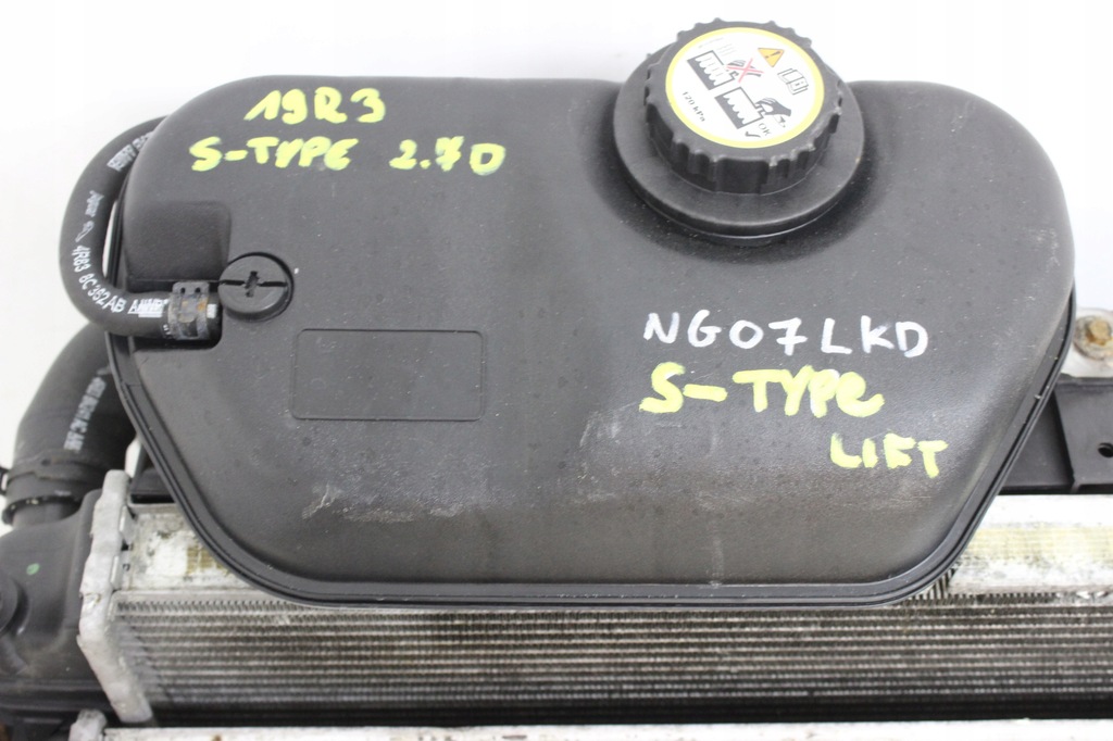 фото №7, Комплект радіатор вентилятор jaguar s-type 2007r 2.7 d