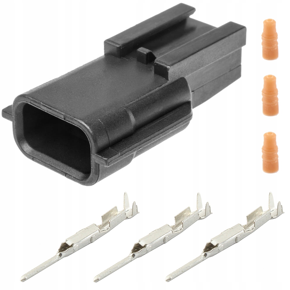 фото №1, Разъём yazaki 3 pin