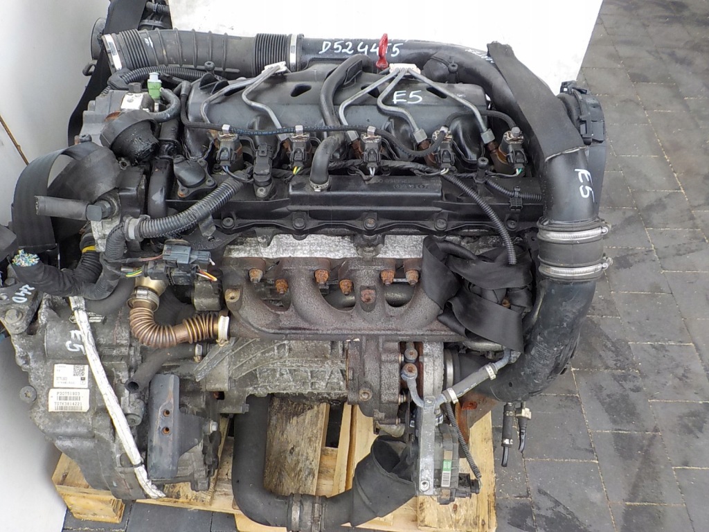 фото №8, Volvo v70 s80 ii 08r 2.4d 163km двигатель d5244t5 двигатель кронштейн kompletny film