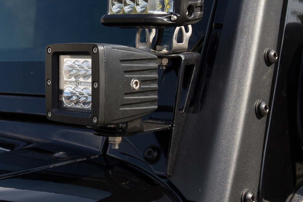 фото №7, Jeep wrangler jk кронштейн лампа na блок двигателя передний