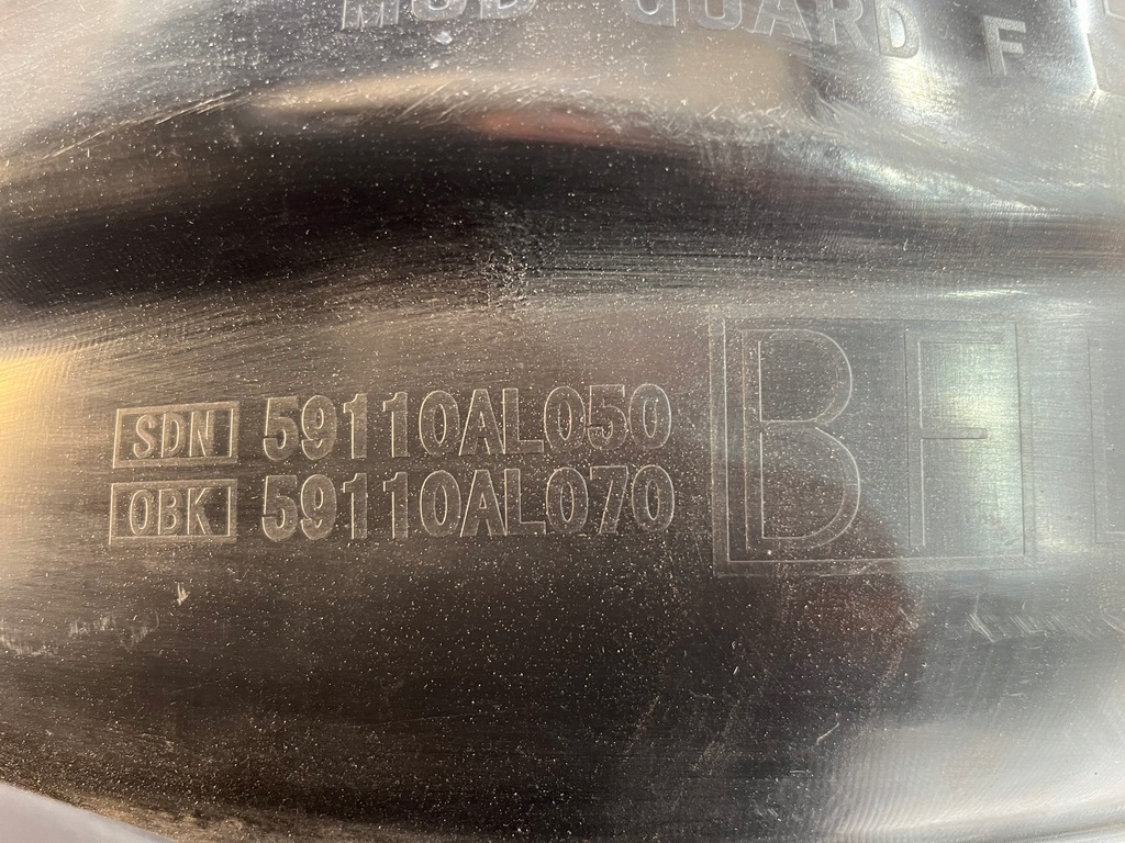 фото №8, Subaru outback v 5 legacy vi 6 подкрылок перед передние левая 59110al050