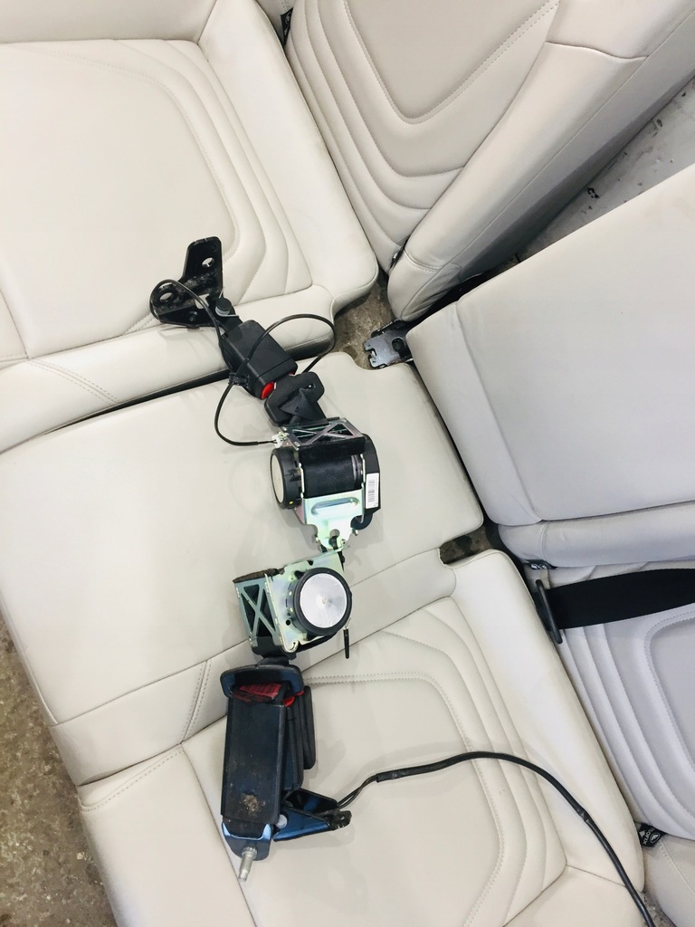 фото №14, Сидіння заднє сидіння світла шкіра обшивки citroen ds5