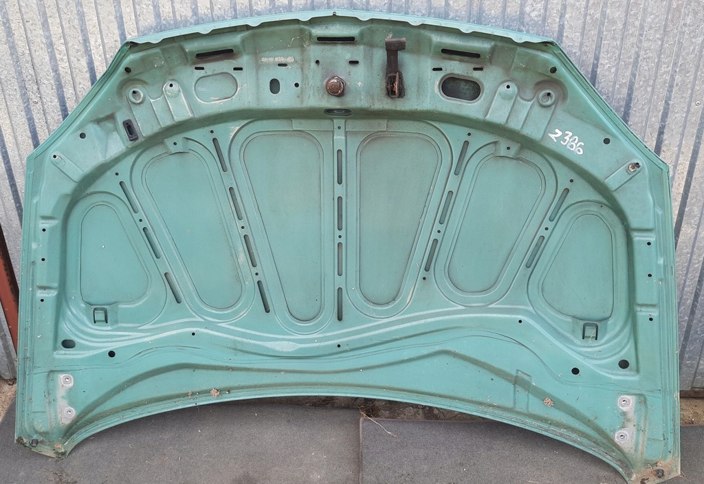 фото №8, Капот двигателя opel corsa c combo c цвет z386