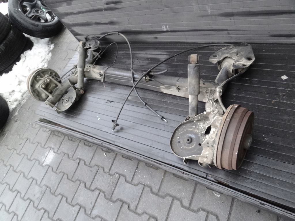 фото №1, Dacia lodgy 2013 балка подвеска комплектная оригинал