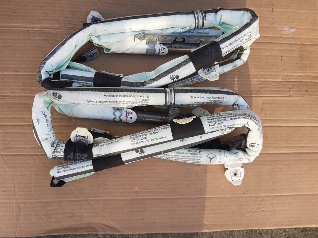 фото №13, Mercdes cla w117 lift консоль приборная панель подушка подушка безопасности ремни шторка безопасности левая правая