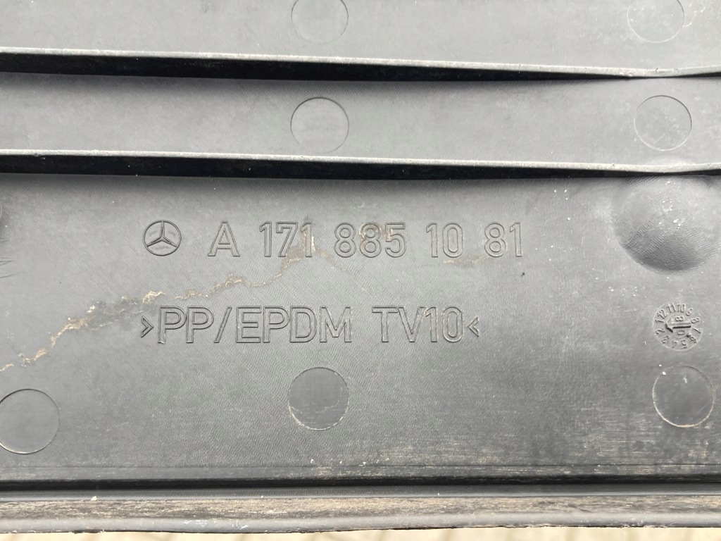 фото №4, Mercedes-benz slk r171 w171 рамка підкладка pod номерний знак rejestr a1718851081