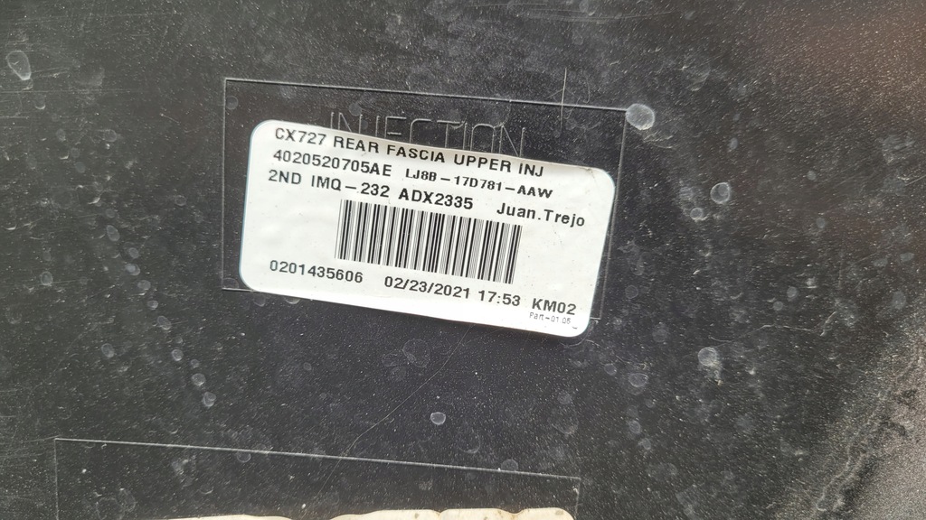 фото №7, Бампер задняя задний ford mustange mach-e бампер задний mustang mach e mache