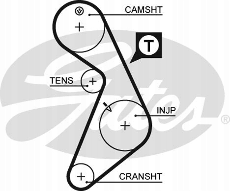 фото №2, Gates 5395 ремінь розподільного валу