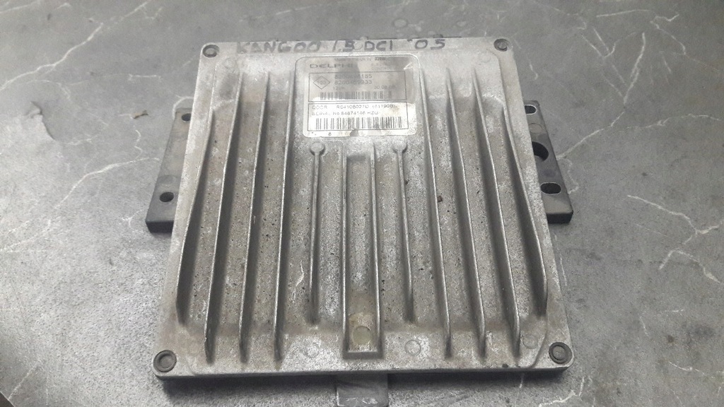 фото №1, 8200498185 бортовой компьютер блок управления двигателя renault kangoo i