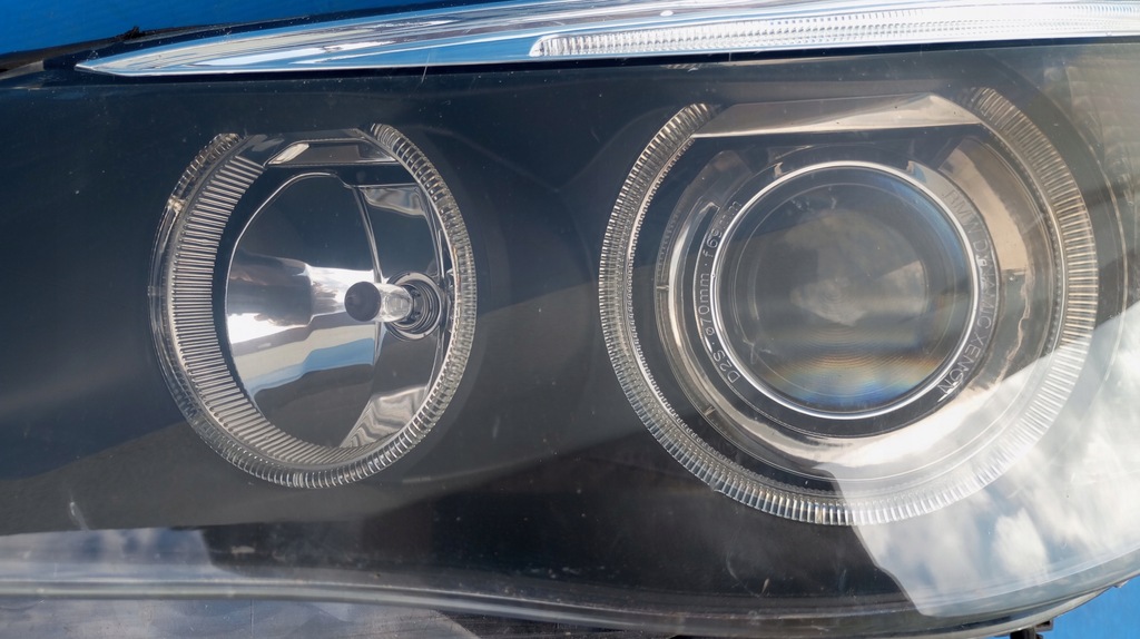 фото №9, Лампа левый перед eu ксенон bmw 5 e60 e61