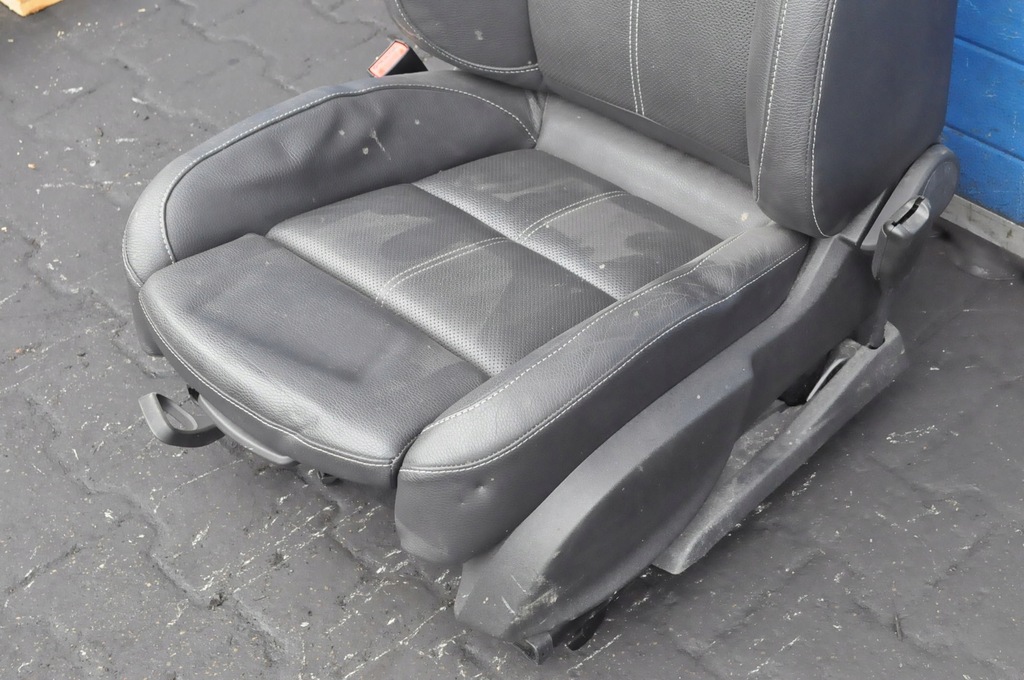 фото №9, Opel astra j iv сидіння лівий uk шкіра