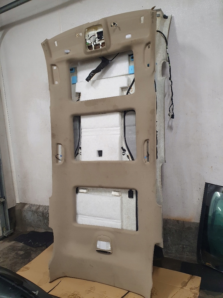 фото №1, Mercedes gl gls 166 x166 потолок бежевая pod 3x люк оригинал