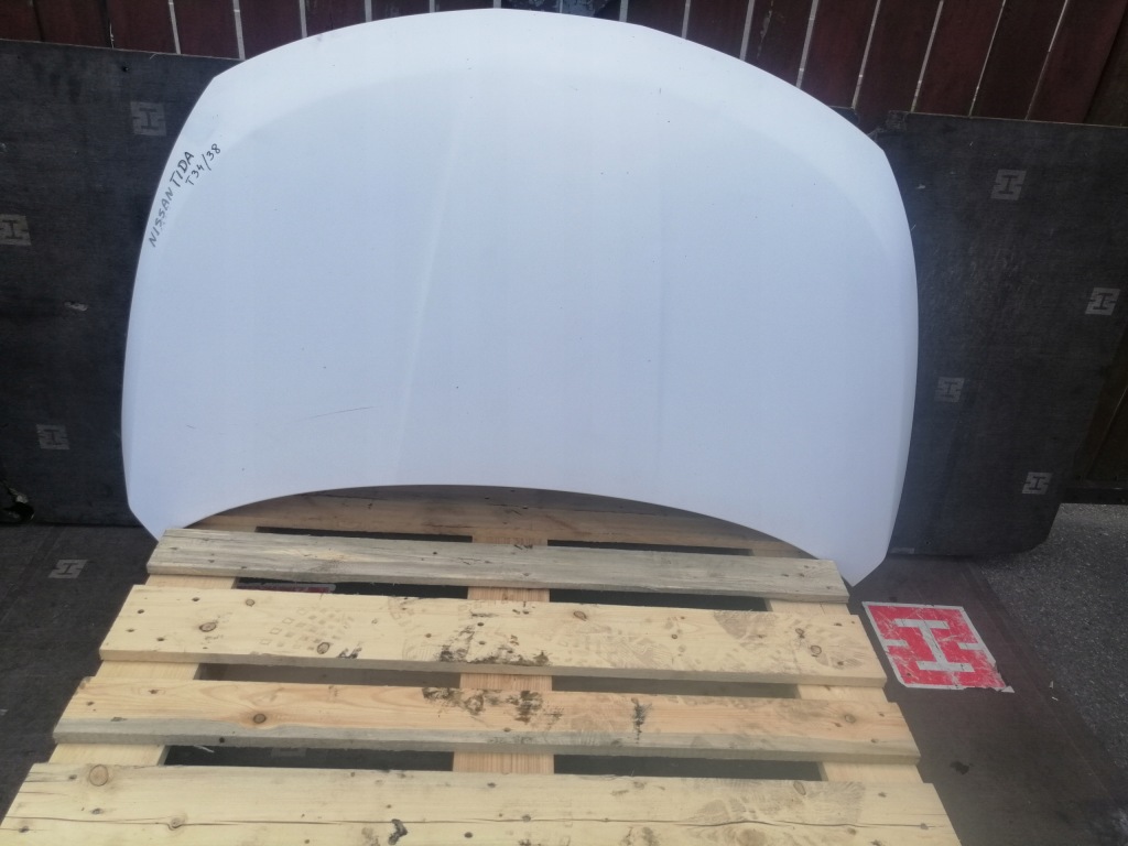 фото №1, Nissan tiida капот кришка двигуна nr lak t34