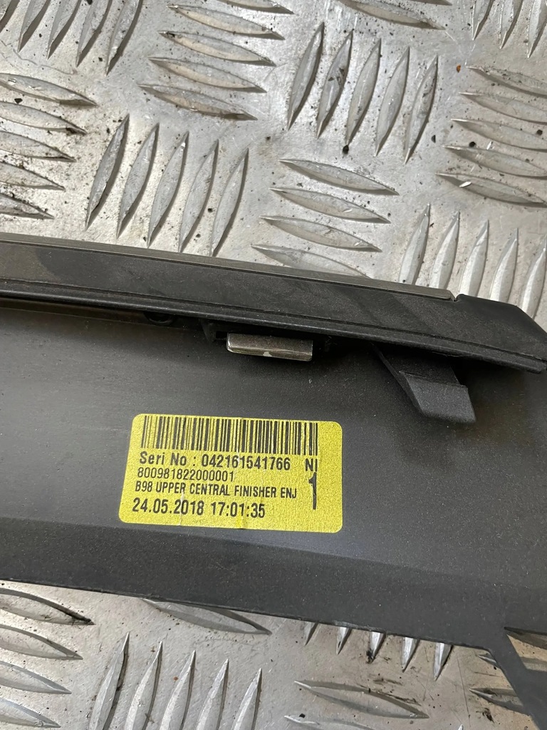 фото №5, Молдинг накладка решётка бампера хром renault clio iv 2018