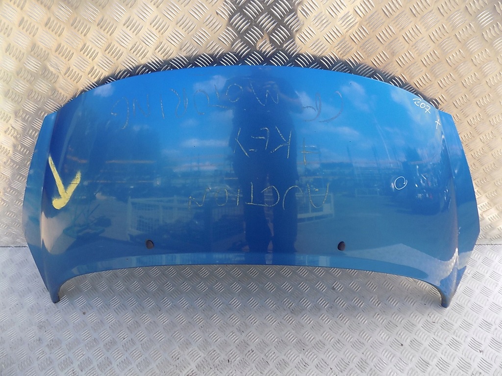 фото №2, Renault clio iii капот крышка двигателя оригинал