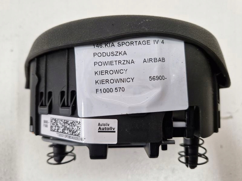 фото №8, Kia sportage iv подушка повітряна подушка безпеки водія керма 56900-f1000