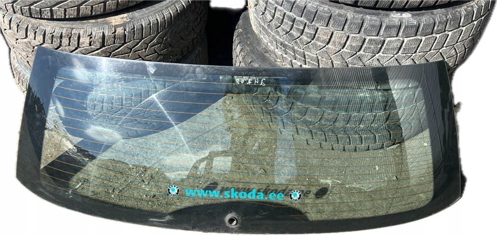 фото №1, Стекло задняя skoda fabia ii 5j 2006-2014