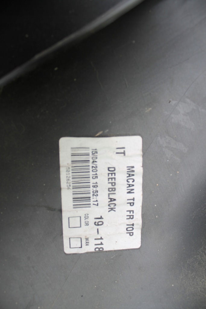 фото №10, Porsche macan turbo 95b 2012-2018 бампер передний перед оригинал