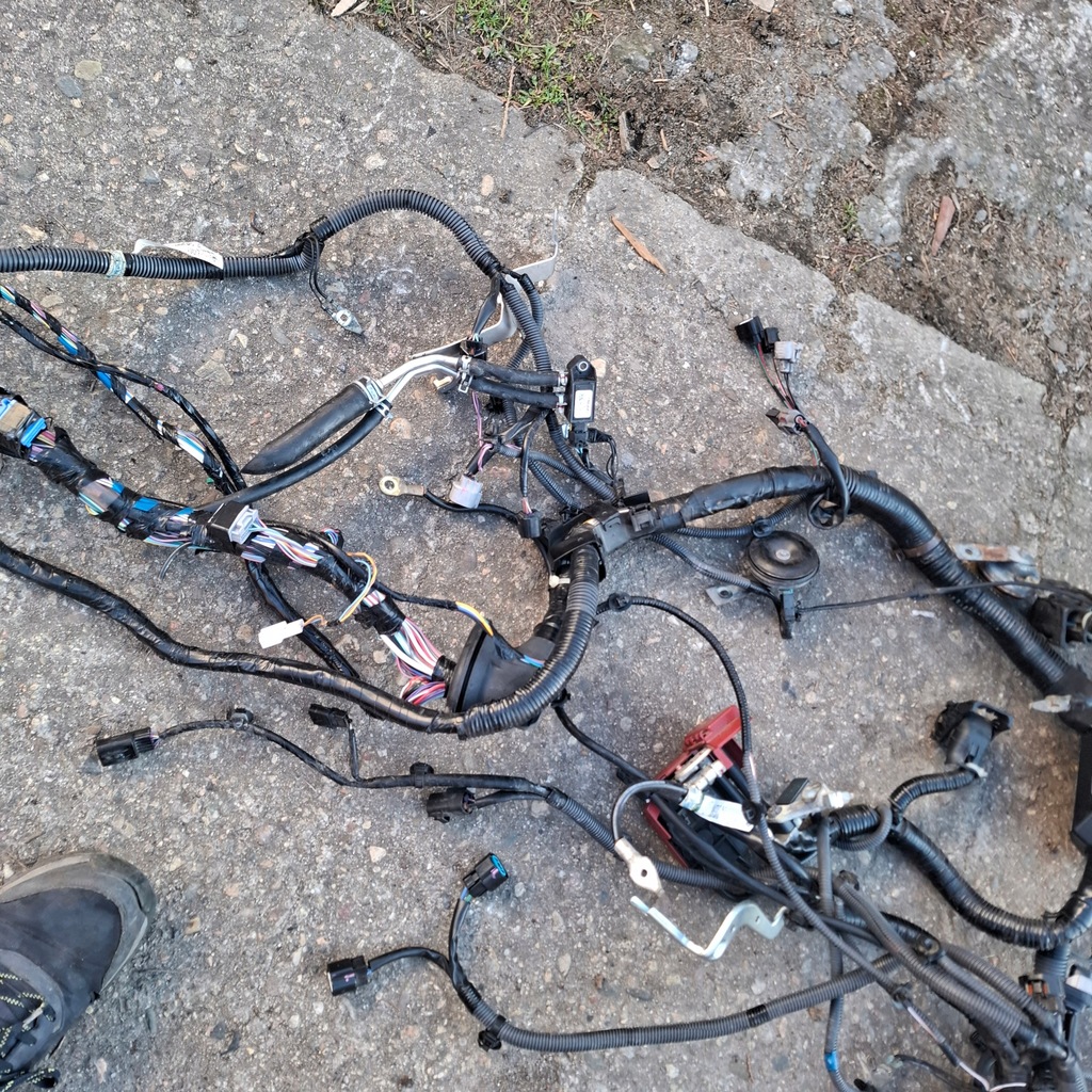 фото №7, Mitsubishi eclipse cross 18- 4wd 4x4 автоматическая коробка передач 1.5 электропроводка жгут провода