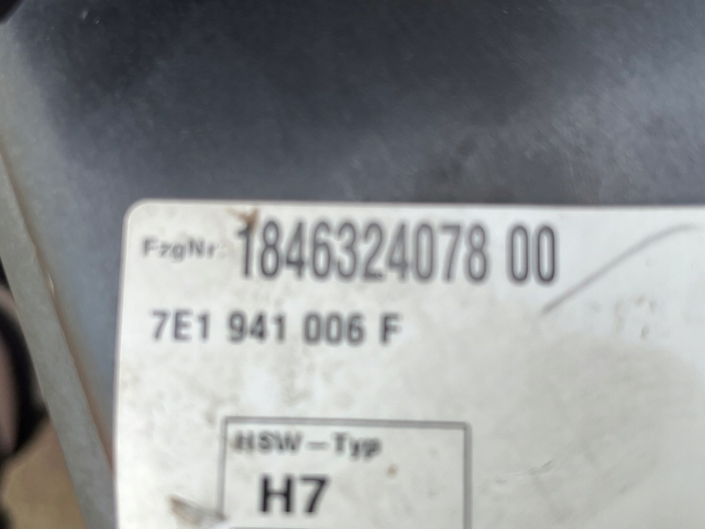 фото №7, Vw multivan caravelle лампа левая перед передний