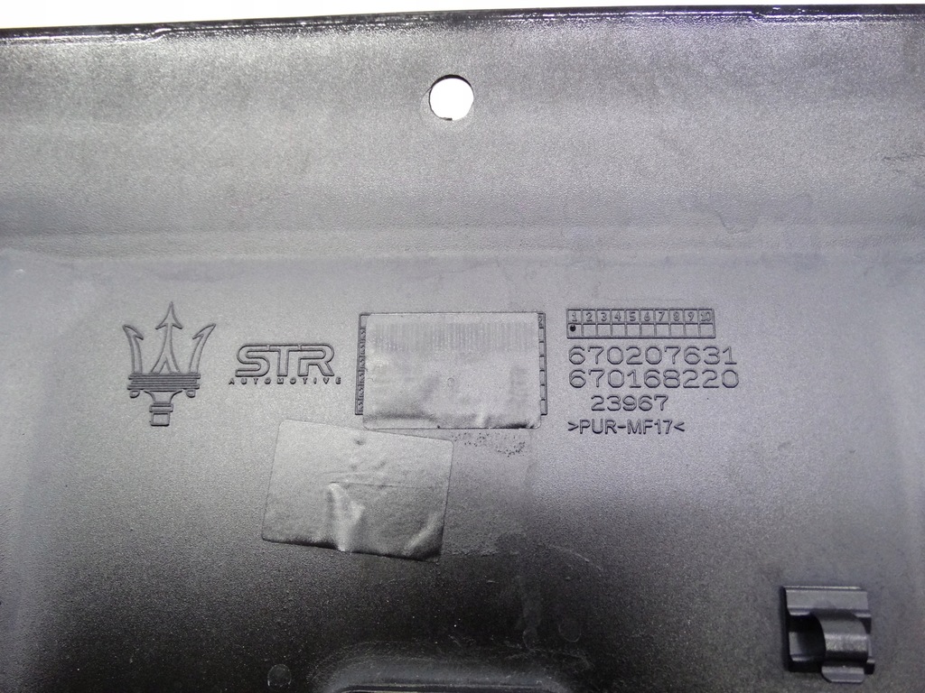 фото №10, Maserati granturismo ii m189 23- спойлер бампера задняя накладка 670207631