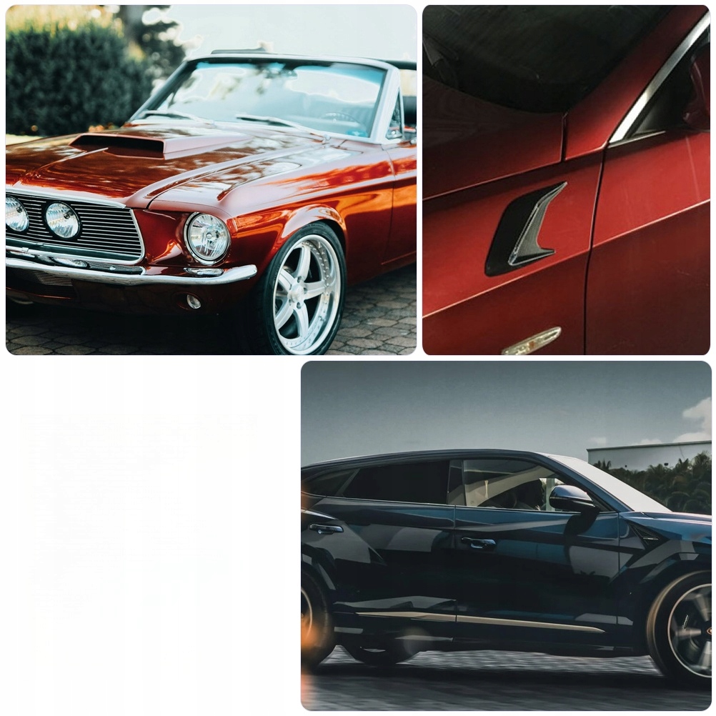 фото №7, Декор впуск воздуха автомобиля наклейка na автомобиль впуск боковой наклейка na выход воздуха автомобиля