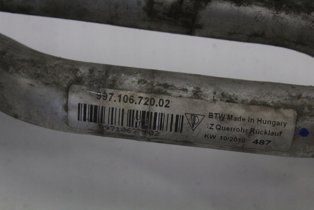 фото №7, Труба охолодження porsche boxster 987 99710672002 2.9l бензиновий 188kw 2010