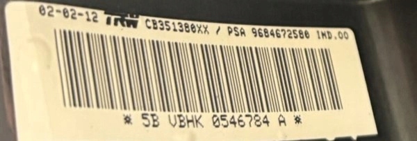 Приборная панель панель  подушка безопасности подушка пассажира peugeot 3008 1 1 проекционный дисплей navi с Разборки