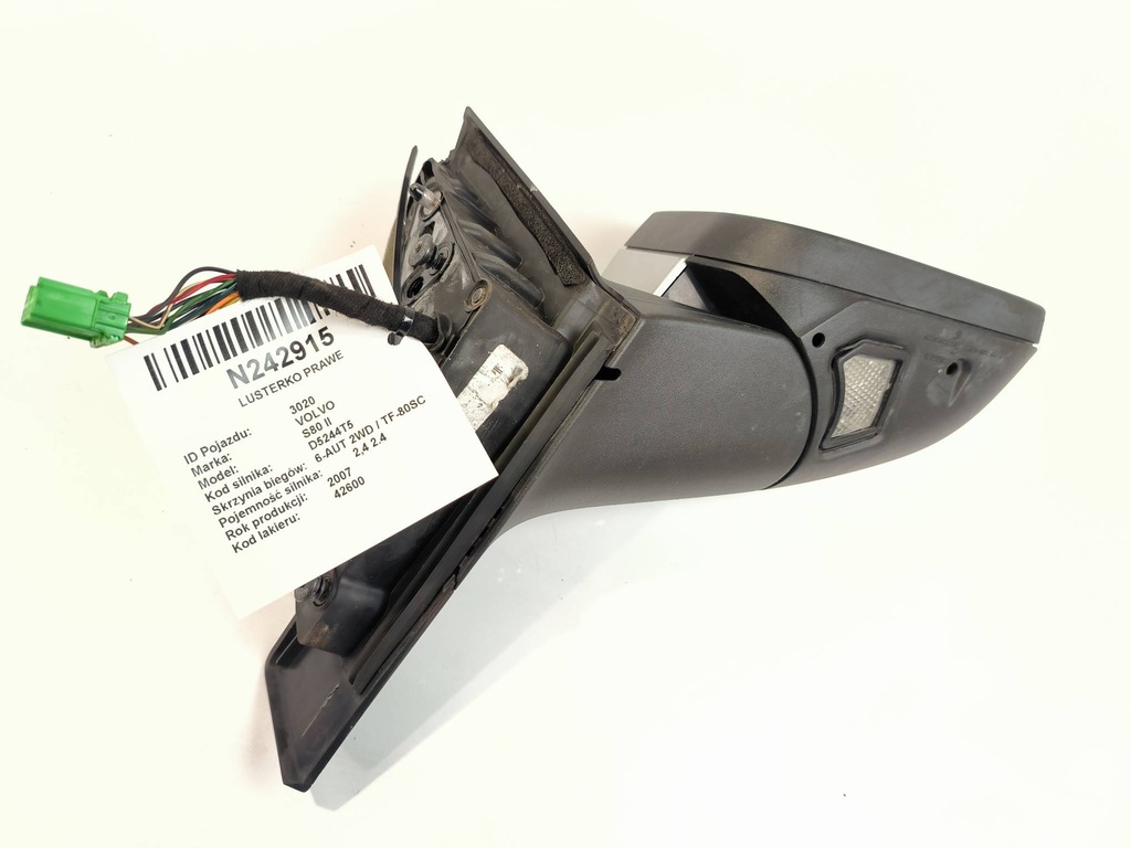 фото №3, Зеркало правое volvo s80 ii