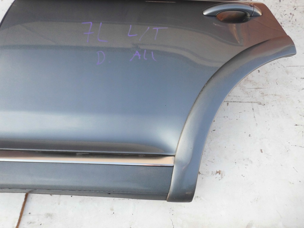 фото №5, Дверь vw touareg 7l левая задние серые ld7u оригинал