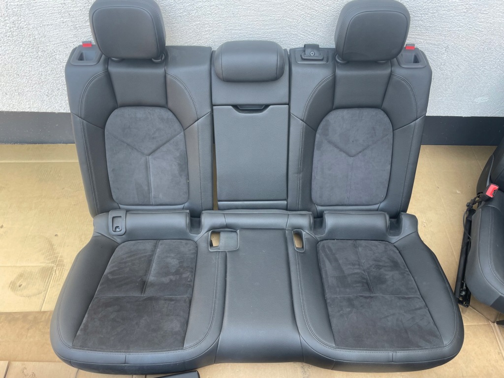 фото №8, Porsche macan 95b сиденья заднее сиденье обшивки комплект салон обивка alcantara