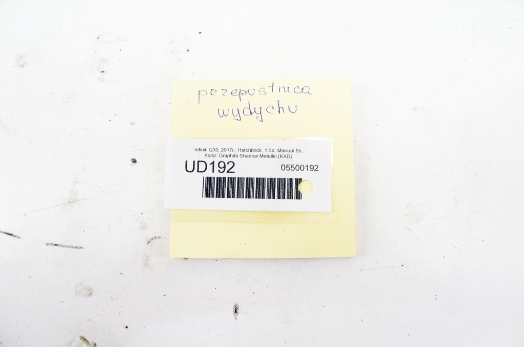 фото №6, Ud192 infiniti q30 1.5d дроссельная заслонка 50885503