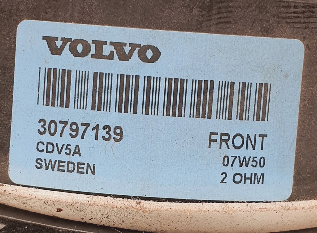 фото №3, Динамик передний перед volvo xc90 i