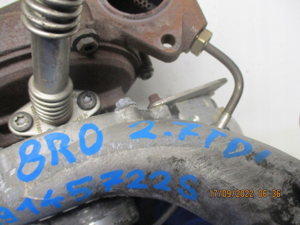 фото №5, Турбонагнітач audi q5 8r0 2,7tdi 059145722s