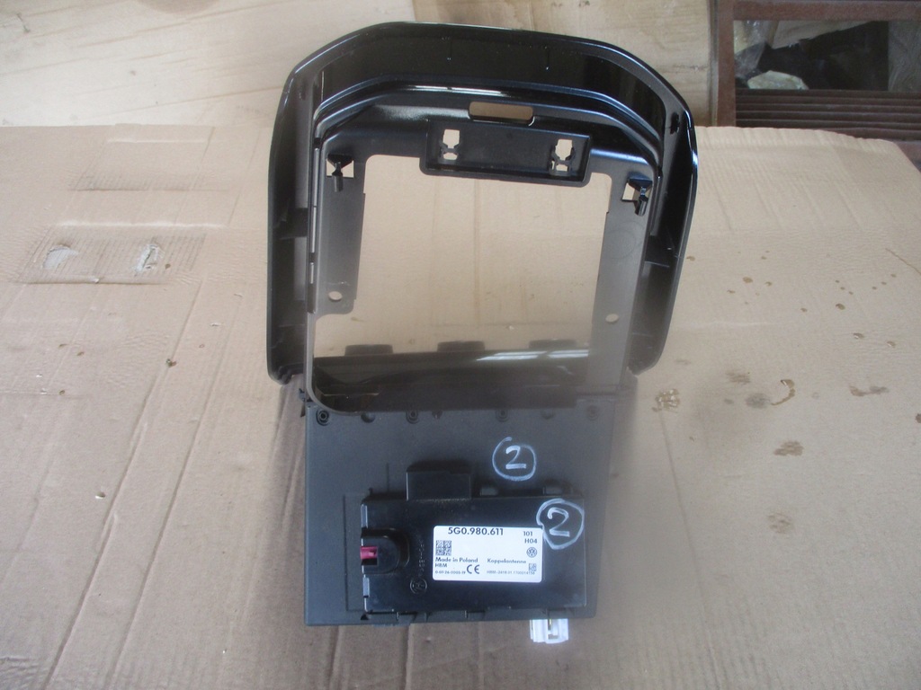 фото №7, Панель кондиционера рамка 5g0907044cj vw passat b8