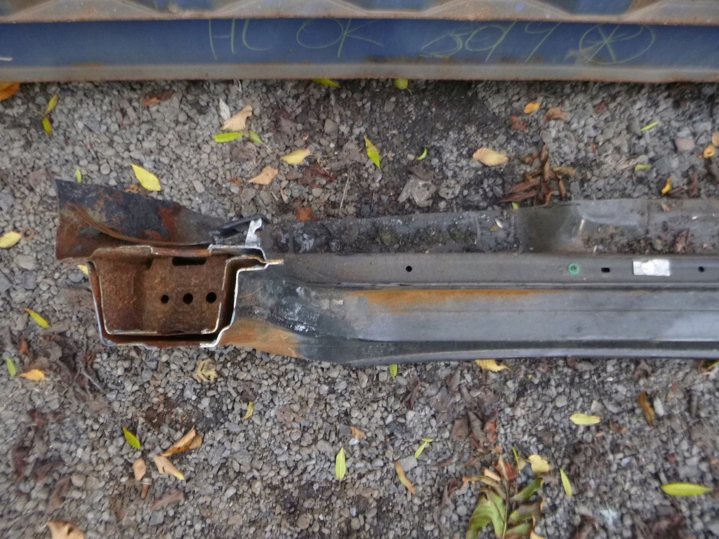 фото №3, Civic ix 2011- kombi порог ze стойка левый bok