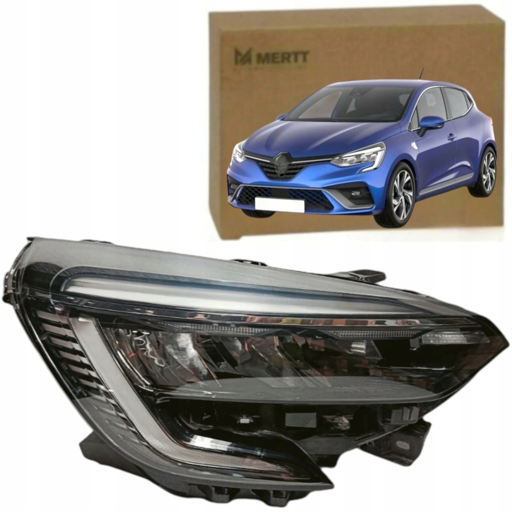 фото №1, Фара лампа правая full led комплектная 260104922r renault clio v 5 2019-