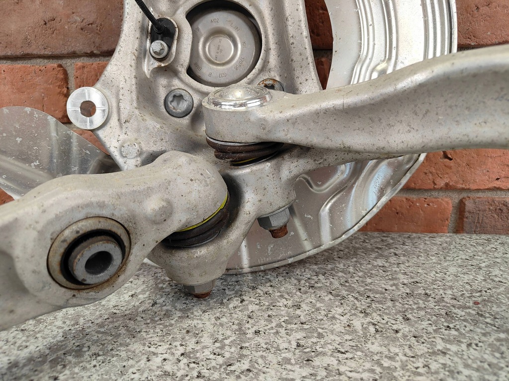 фото №9, Bmw g30 g31 поворотный кулак + рычаги ступица левая левый перед 2wd rwd 6884381