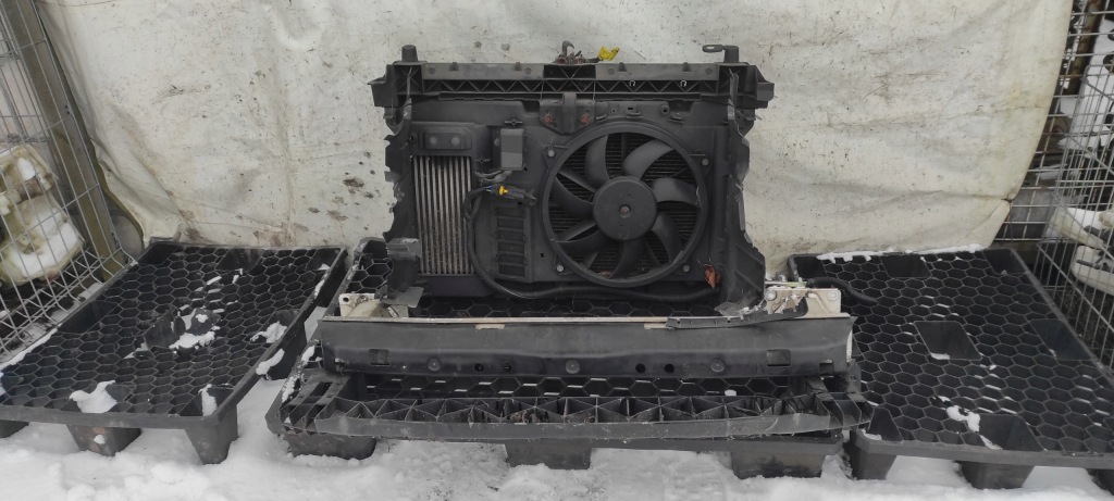 фото №1, Радиатор pas передний балка 1,6 hdi partner berlingo ii 08-