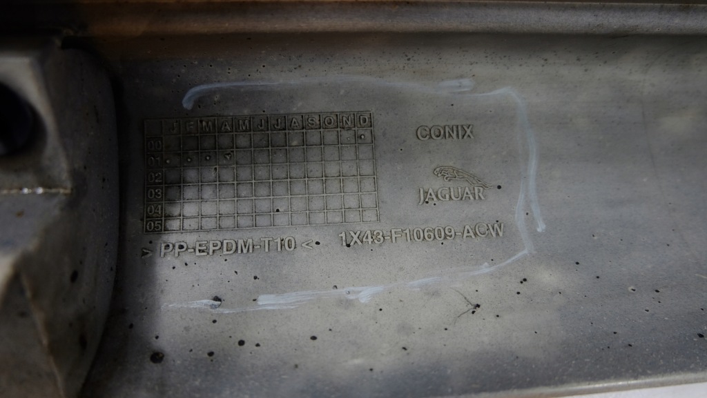 Купить Jaguar x-type молдинг накладка порог левая 1x43-f10609-acw