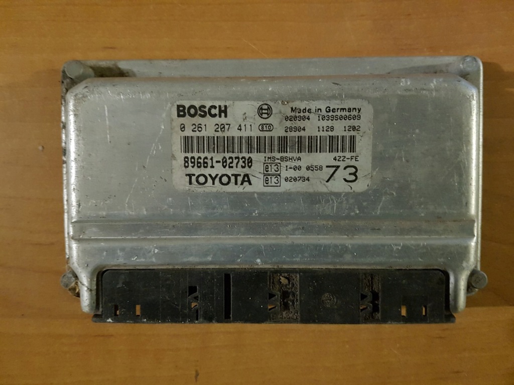 фото №1, Бортовой компьютер блок управления двигателя toyota corolla e12 1.4