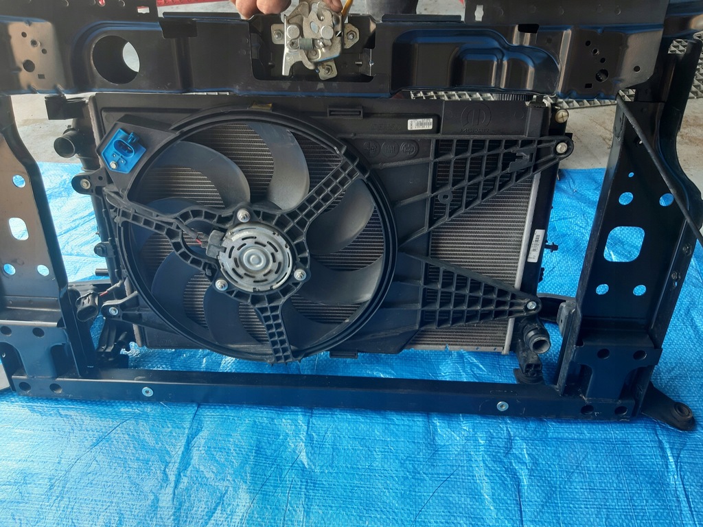 фото №9, Pas передний радиатор fiat 500 abarth 1,4t 180km