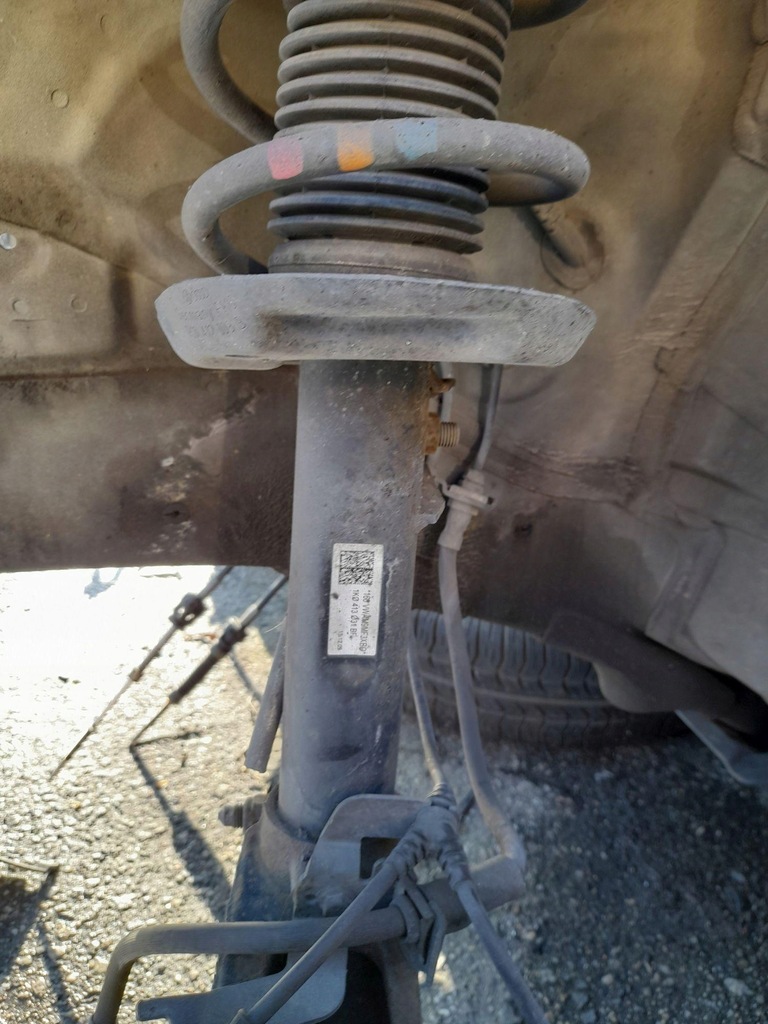 фото №6, Поворотний кулак ліва амортизаторна стійка vw golf vi 6