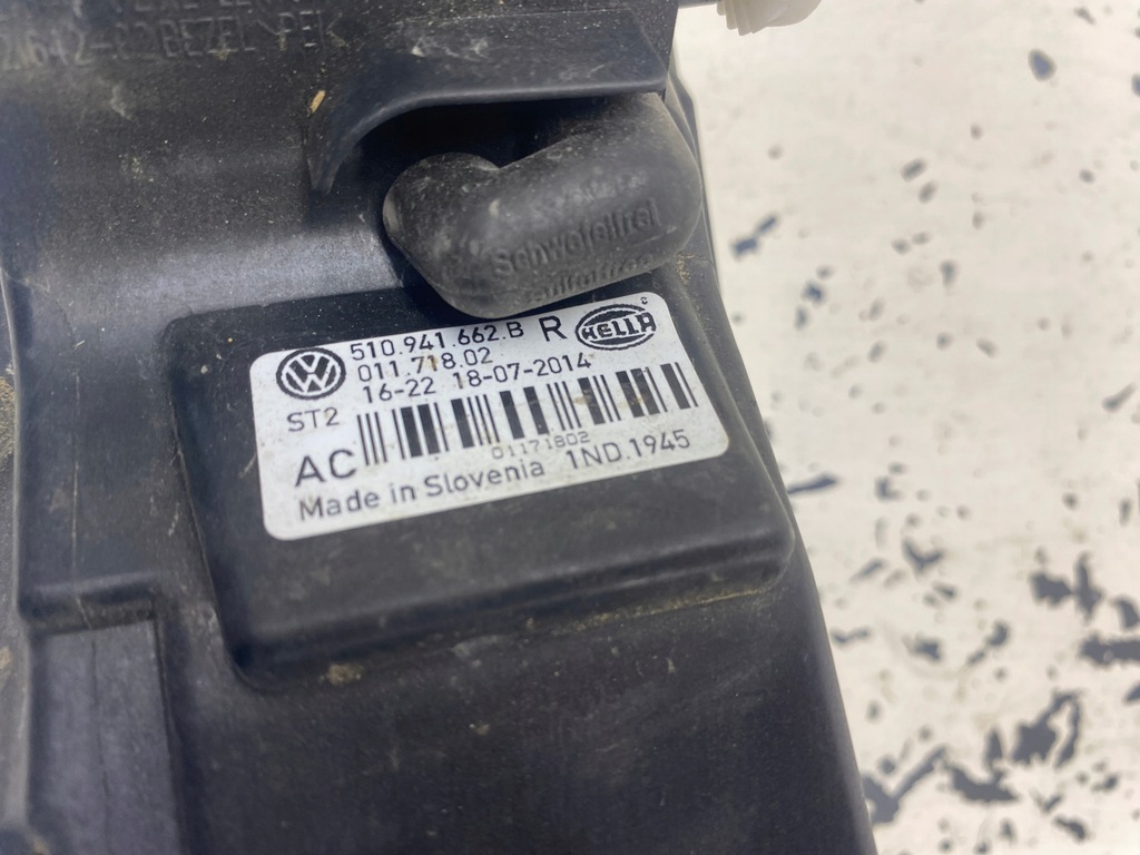 фото №9, Vw golf sportsvan противотуманная фара правый 510941662b