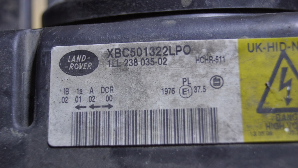 фото №14, Лампа права range rover vogue l322 lift ксенон uk