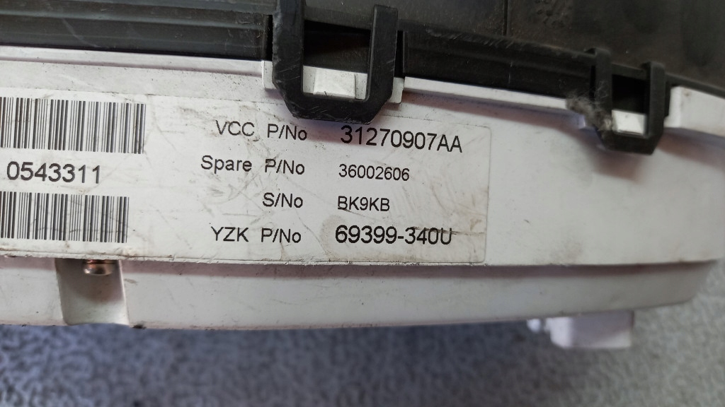 фото №5, Лічильник volvo v60 31270907aa