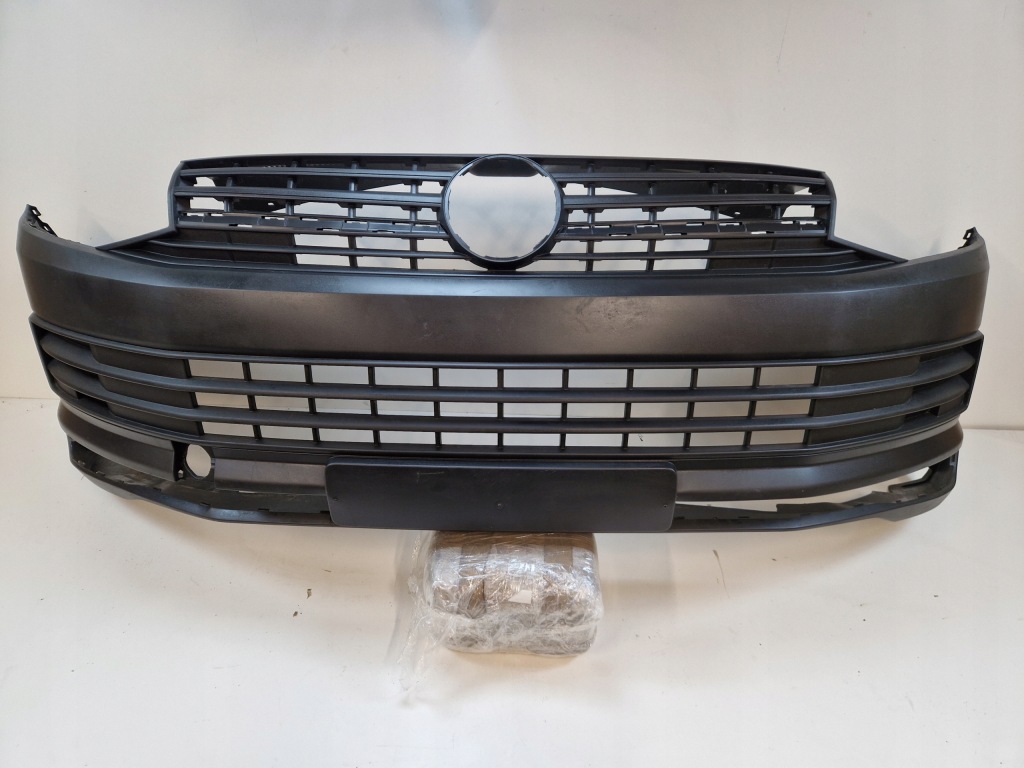 фото №1, Vw transporter t6 7e0 бампер передний решётка радиатора оригинал!