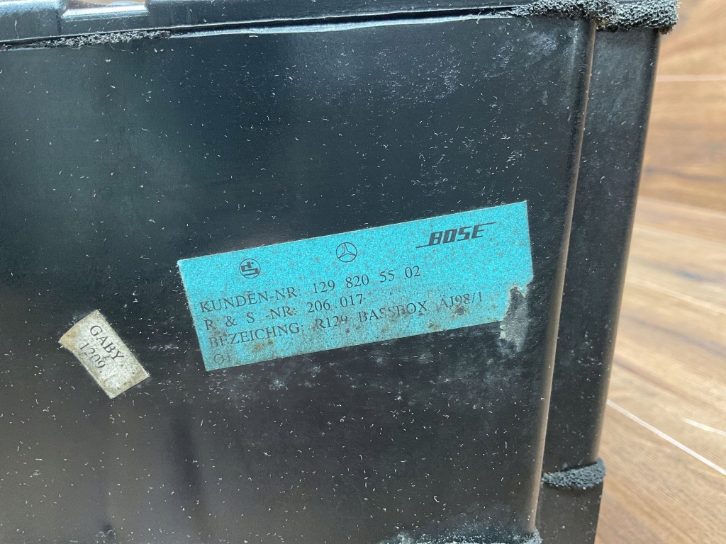 Сабвуфер bose динамик mercedes-benz r129 sl 1298205502 в Украине